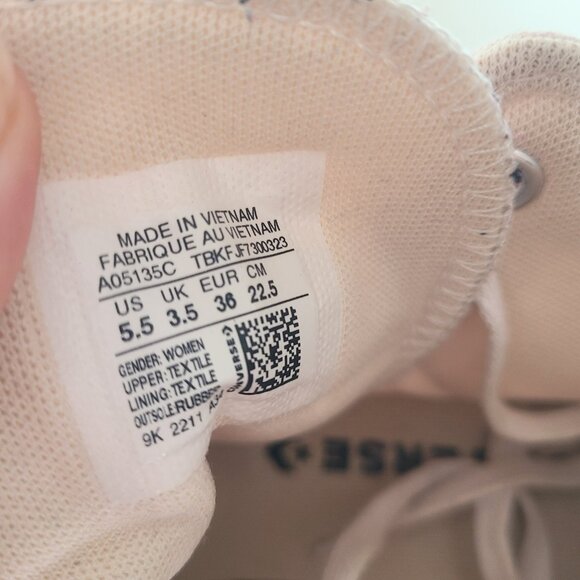 Converse All Star Rose Pink / White Platform High Top Sneakers Women's Size 5.5 - Picture 9 of 13